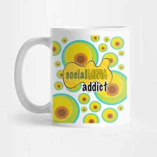 Social media addict Mug